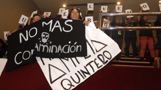 Diputados solicitarán que Bachelet declare a Quintero zona de catástrofe