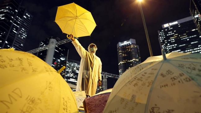 Hong Kong canceló el diálogo con estudiantes hasta que cesen las protestas