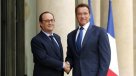 Hollande recibió a Arnold Schwarzenegger por cambio climático