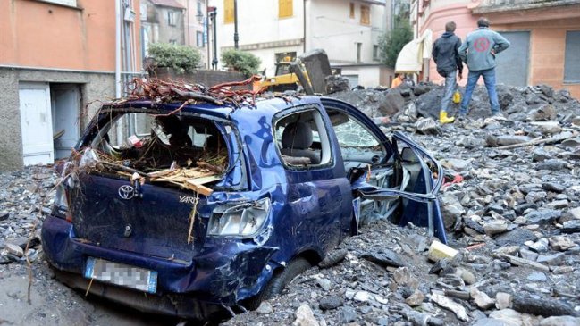 Italia sigue en emergencia por lluvias torrenciales e inundaciones