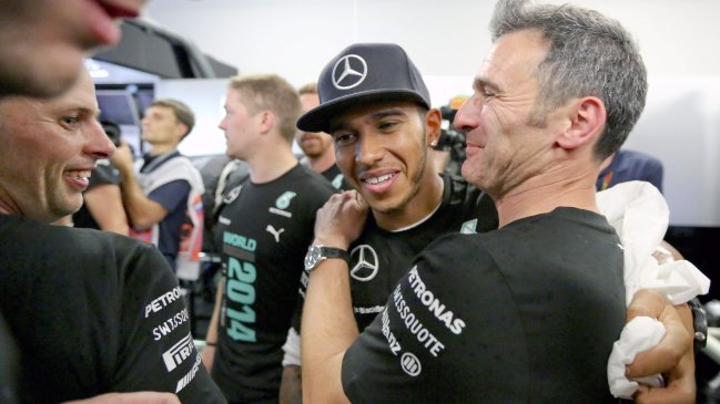 Lewis Hamilton tras su victoria en el GP de Rusia: 
