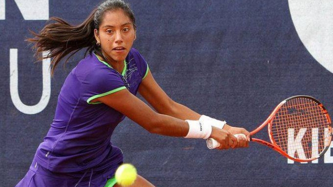 Daniela Seguel reapareció con una derrota en el ITF de Joue Les Tours