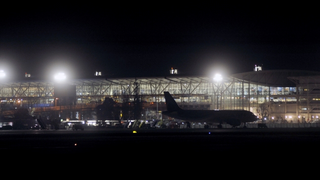 Aeropuerto de Santiago activó protocolo sanitario preventivo