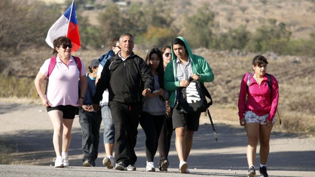 Más de 80 mil personas participarán este sábado de la caminata Santa Teresa de Los Andes