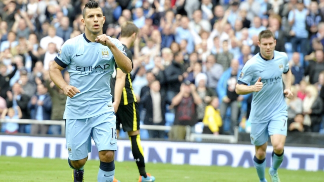 Manchester City de Manuel Pellegrini arrolló a Tottenham y le mete presión a Chelsea