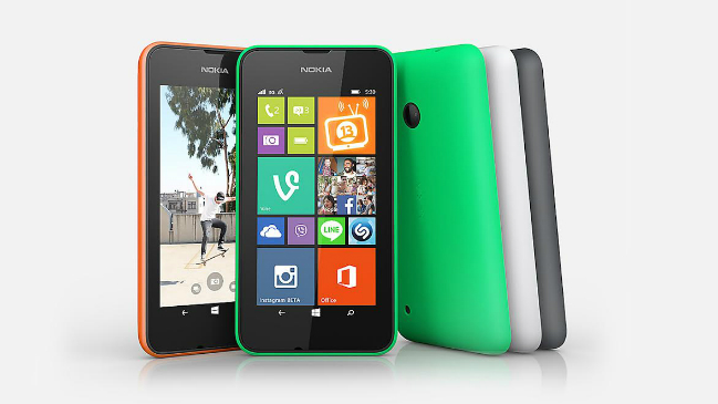 Llegó a Chile el nuevo Lumia 530, el smartphone más barato de Microsoft