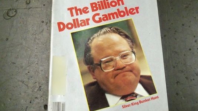 Nelson Bunker Hunt, el magnate que perdió 1.000 millones de dólares en un día