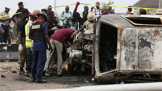Bomba en una estación de autobuses de Nigeria dejó cinco muertos