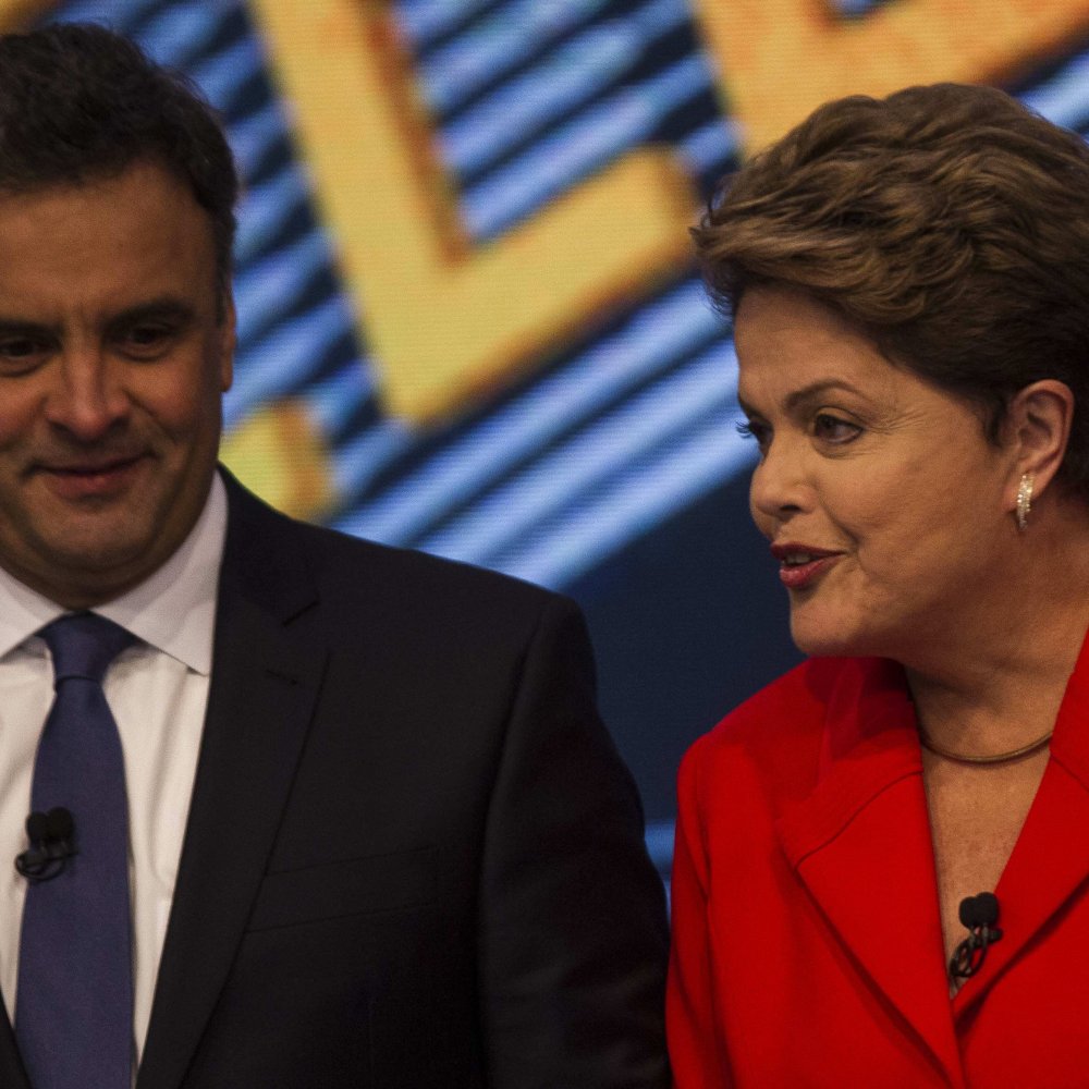 Rousseff y Neves realizaron acusaciones cruzadas en último debate presidencial