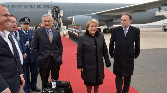 Bachelet busca potenciar acuerdos comerciales con gira por Alemania y España