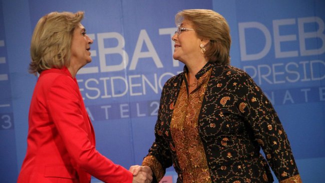 Matthei sospecha de aportes anónimos recibidos por Bachelet en campaña