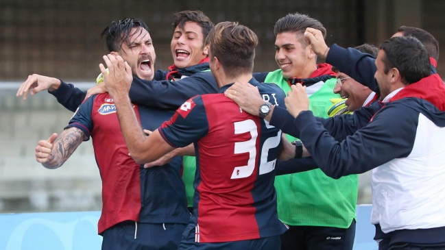 Mauricio Pinilla le dio la victoria a Genoa sobre Chievo Verona en Italia