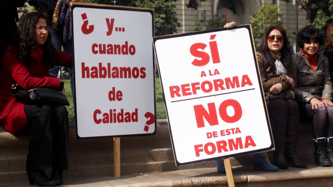 RN: No hay posibilidad de acuerdo en reforma educacional