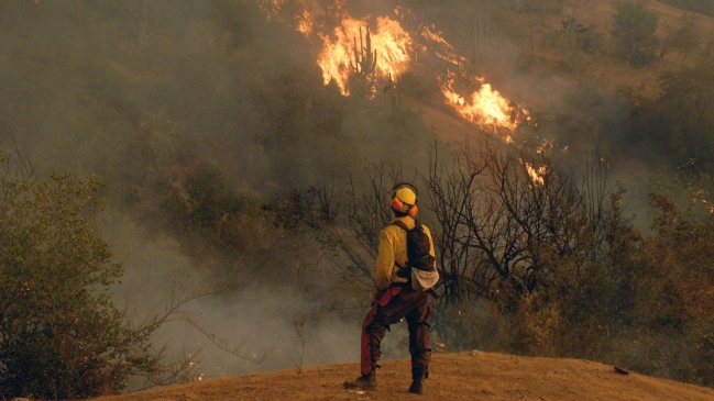 Trabajo preventivo ante temporada de incendios en la Región de Valparaíso