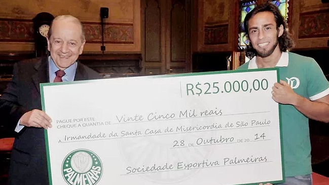 Palmeiras y Valdivia pagaron la mitad de multa por expulsión a beneficio de institución médica