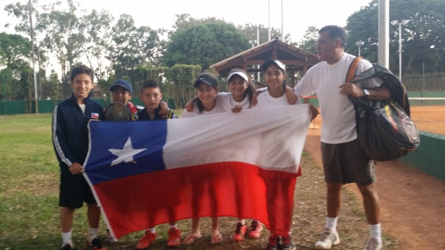 Chile sumó un nuevo traspié en el Sudamericano Sub 12 de tenis