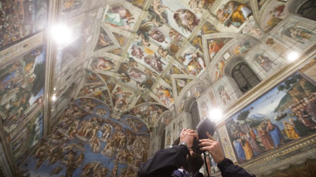 Frescos de la Capilla Sixtina se 