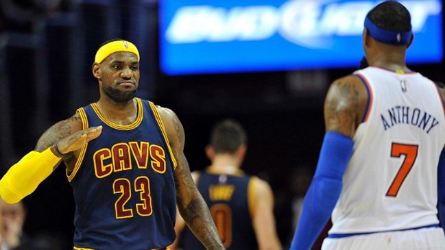 Los Knicks de Nueva York le arrebataron el triunfo a los Cavaliers en Cleveland