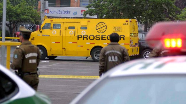 Asalto a camión de valores suspende tránsito en Ruta 68