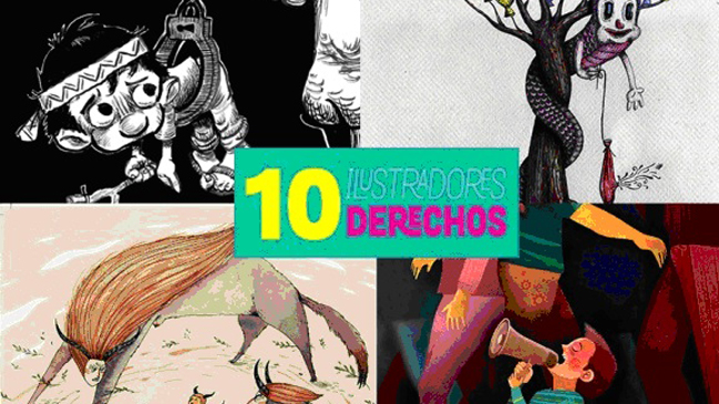 Diez ilustradores darán vida a campaña por los derechos del niño en FILSA