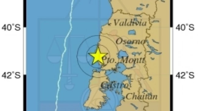 Sismo de magnitud 4,9 Richter afectó a la Región de Los Lagos