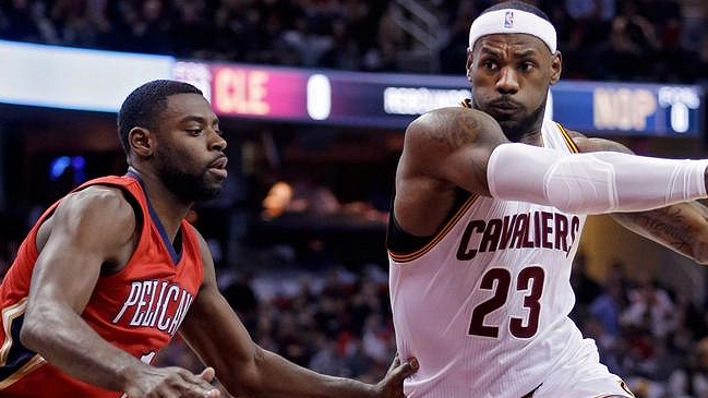 Cleveland Cavaliers venció a los Pelicans con deslumbrante actuación de LeBron James