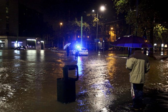 [Fotos] Inundaciones en el norte de Italia han dejado cuatro muertos