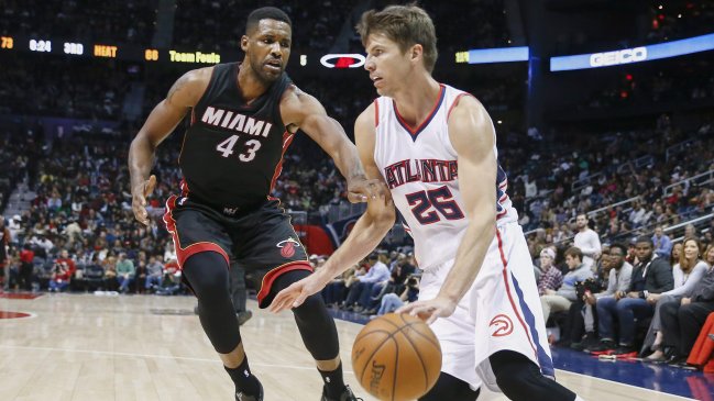 Miami Heat cayó en su visita a Atlanta Hawks en la NBA