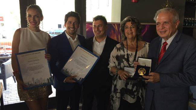 Animadores del Festival de Viña del Mar fueron declarados visitantes ilustres de Miami