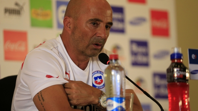 La conferencia de Sampaoli en la previa del choque con Uruguay