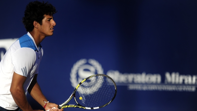 Christian Garín batalló para superar la primera ronda del Challenger de Lima