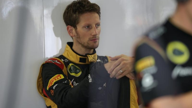 Lotus confirmó a Romain Grosjean como piloto para 2015