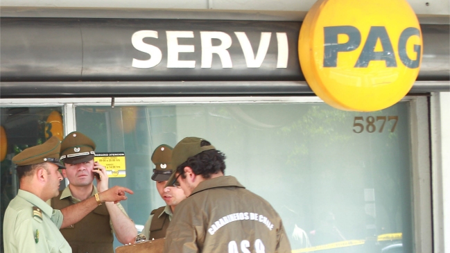 Carabineros detuvo a jefe de local de Servipag que simuló secuestro para facilitar robo