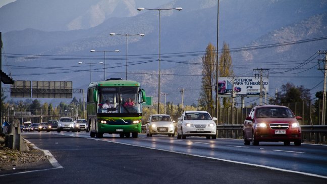 Congestión en ruta a San Felipe por posible caída de árboles