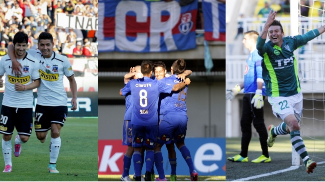 Resumen: U. de Chile, Colo Colo y S. Wanderers no cedieron terreno en la lucha por el título