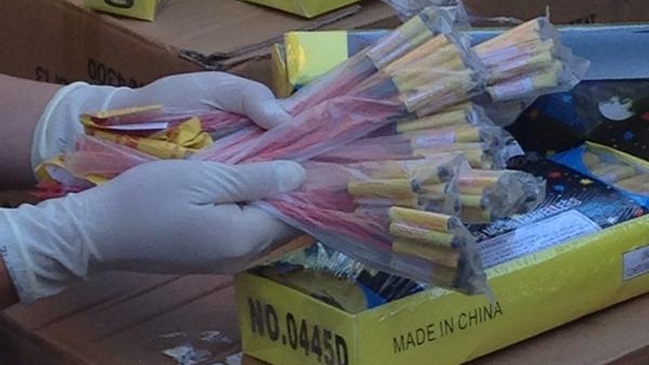PDI decomisó más de 72 mil fuegos artificiales en San Bernardo
