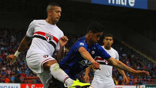 Andrés Vilches fue goleador de la Copa Sudamericana junto a Miller Bolaños