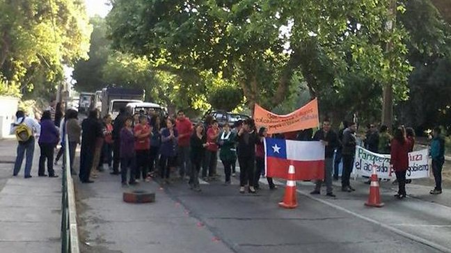 Profesores bloquearon Ruta 60-CH en San Felipe