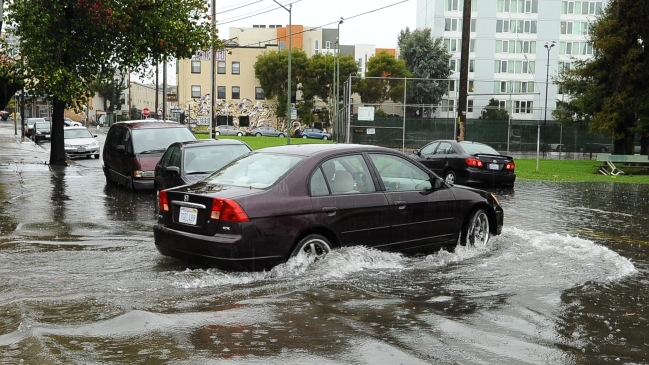 El peor temporal en cinco años causó estragos en California