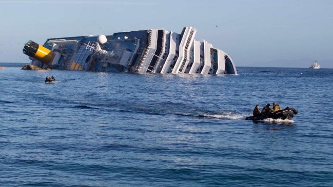Capitán del Costa Concordia: 