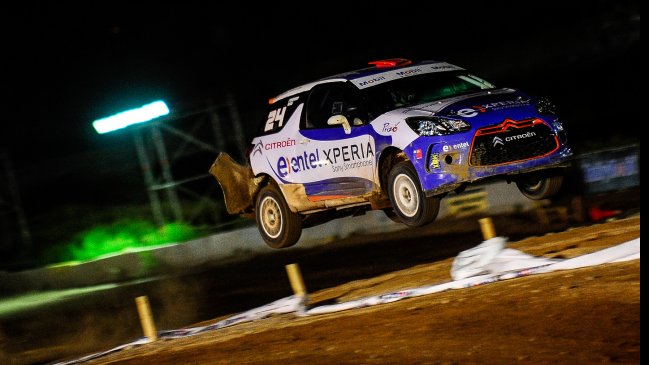 Tomás Etcheverry se impuso en el Motorshow del Rally Mobil
