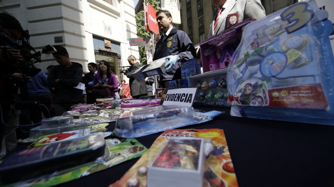 PDI ha incautado más de 130 mil juguetes falsificados