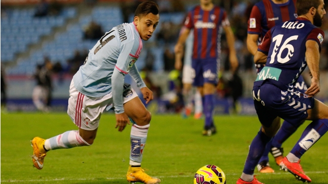 Fabián Orellana le dio la clasificación a Celta en la Copa del Rey