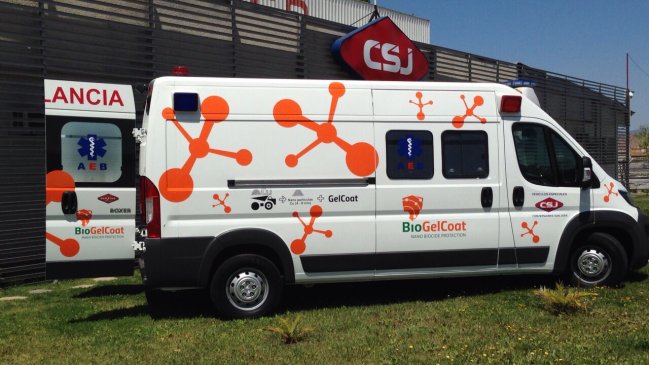 Chile desarrolló primera ambulancia en el mundo con nanopartículas de cobre