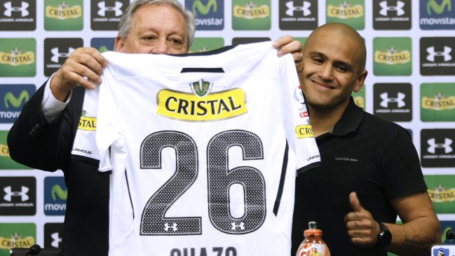 Colo Colo anunció los números de sus camisetas: Suazo con la 26 y Paredes con la 7