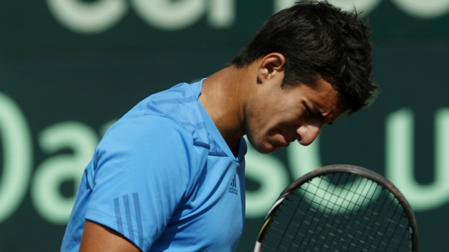 Christian Garín se inclinó ante Michael Linzer en las semifinales del Futuro Chile 12