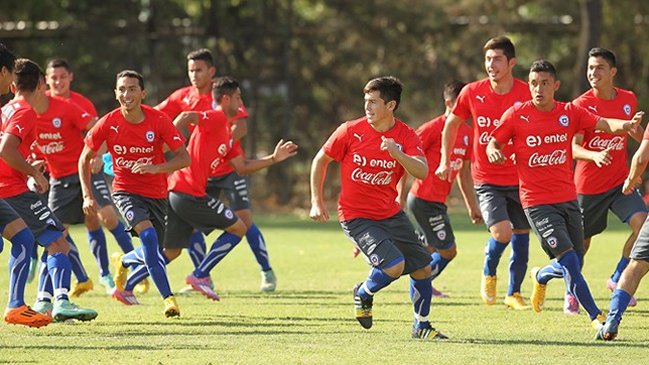 La selección chilena sub 20 igualó con Audax Italiano