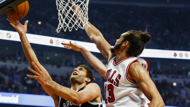Los Nets sorprendieron a los Bulls y cortaron su racha ganadora