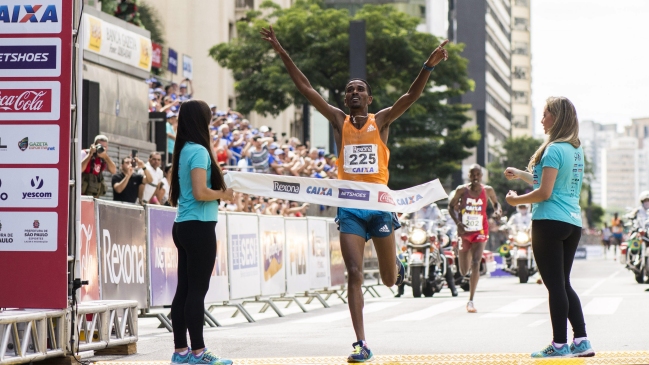  Etíopes dominaron la San Silvestre paulista  