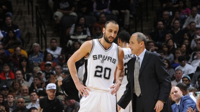 San Antonio Spurs venció en la prórroga a Nueva Orleans Pelicans de la mano de Ginóbili